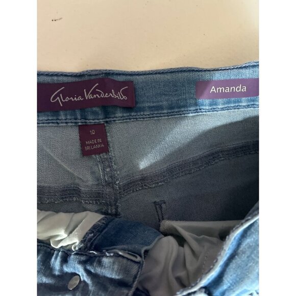 Gloria Vanderbilt Amanda Jeans Womens Size 10 Classic Fit Stretch - Picture 4 of 11